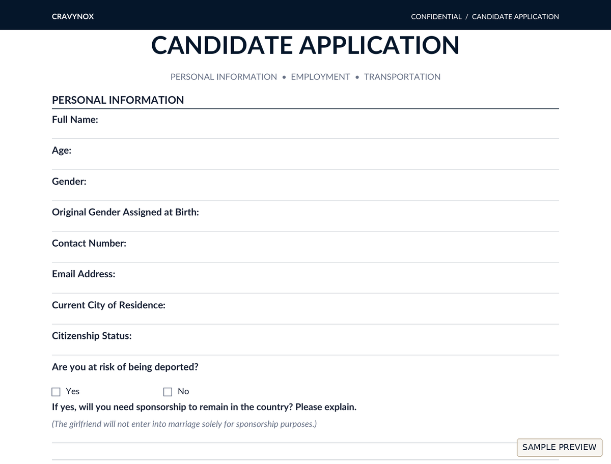 BOYFRIEND APPLICATION