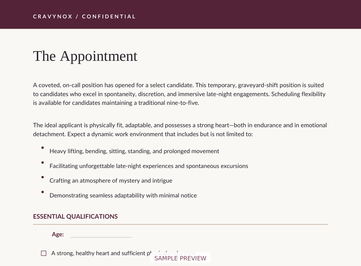 Executive VP of Prurient Affairs
